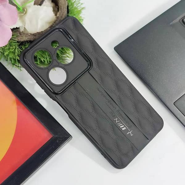 Itel P55 4G Soft Border Case with Stylish Design