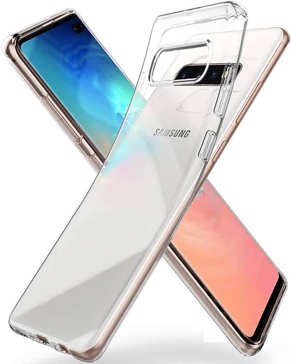 Samsung Galaxy S10 Plus Soft Transparent Silicone Crystal Clear Case