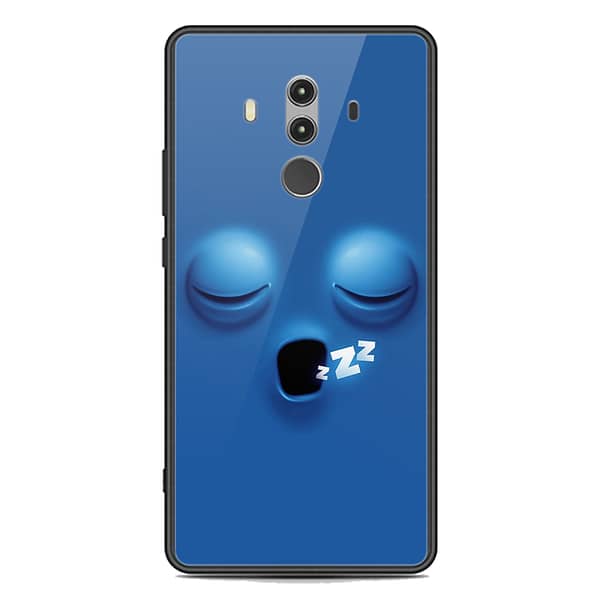 Huawei Mate 10 Pro Premium Printed Glass Case with Soft Border