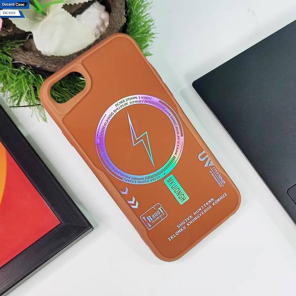 iPhone 7 Cover - Luxury Megsafe Design with Shiny Back and Soft Border