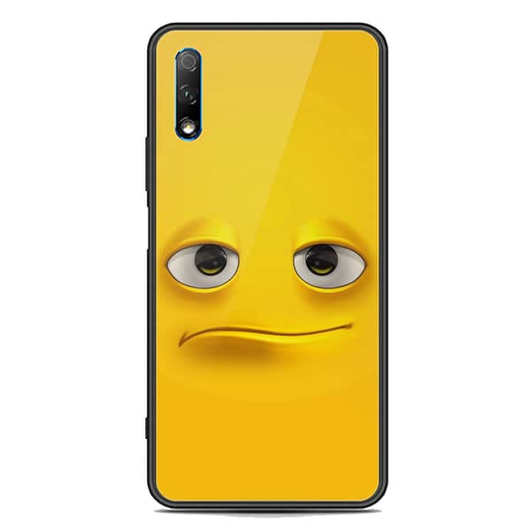 Honor 9X Premium Printed Glass Phone Case with Soft Border