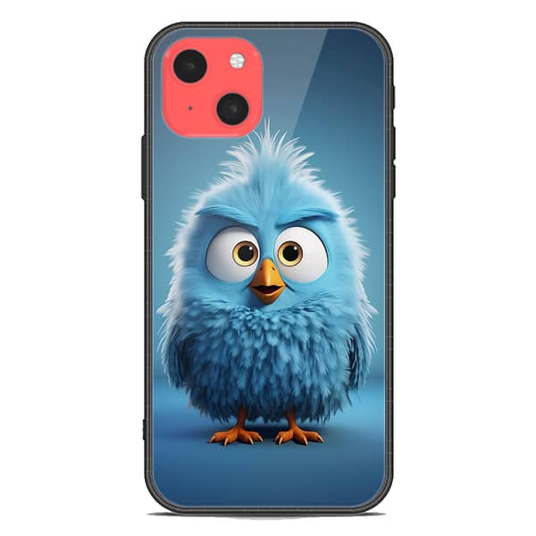 Premium Printed Glass Soft Bumper Shock Proof Case for iPhone 13 Mini