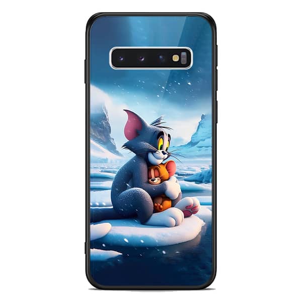 Samsung Galaxy S10 5G Premium Printed Glass Phone Case with Soft Border
