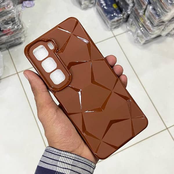 Tecno Spark 40 Pro Woven Texture Back Cover