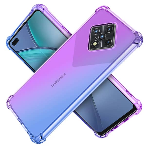 Soft Silicone Clear Case for Infinix Zero X - Transparent Cover