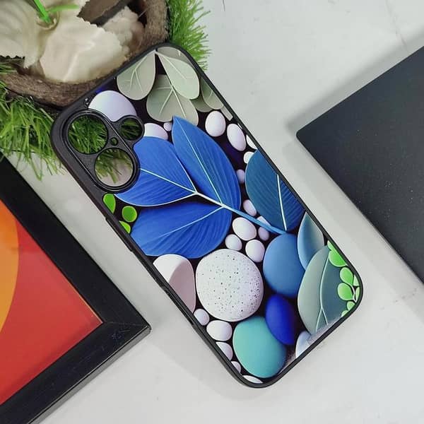 Floral Series iPhone 14 Plus Cover - Durable Shatterproof Case with Premium Shine