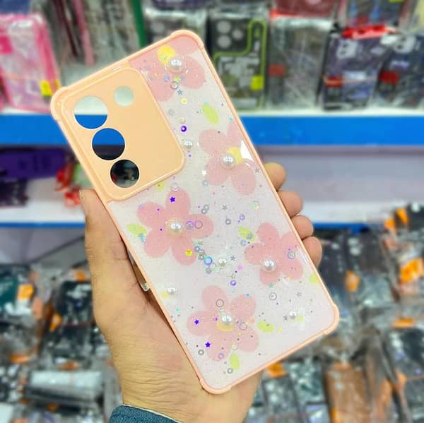 Purple Vivo V29e Cover - Premium Quality Case Designed for Girls