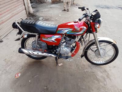 Honda Cg 125 23 Model Punjab registered