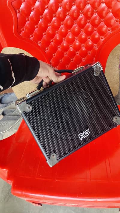 Crony S-006 Que Outdoor Speaker Party Machine Karaoke System 50w
