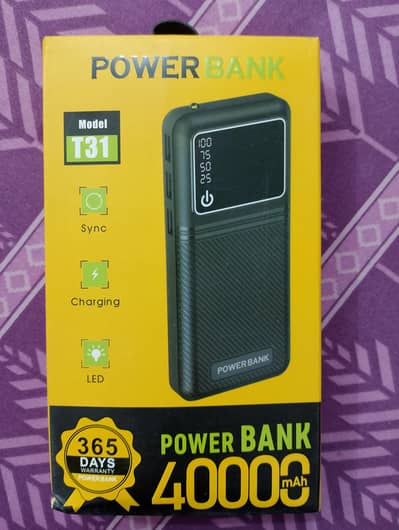 POWER BANK 40000 MAH (Import from Saudi Arabia) Brand  New