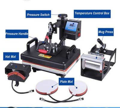 Mug print machine 5 in 1