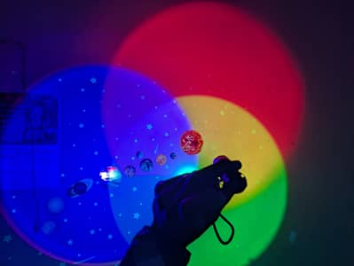 CUSTOM waterproof flashlight torch light GOLD WHITE RED BLUE UV 365NM