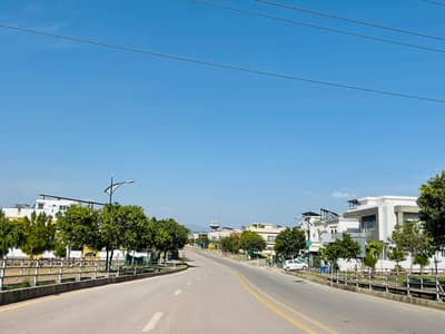 Plot For Sale In Sector C-2 Semi Corner Boulevard Possession Utility Map all charges Paid Bahria Enclave Islamabad