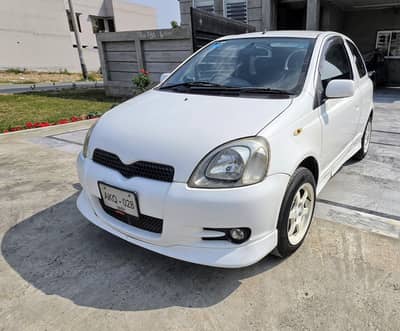 Toyota Vitz 2001/2006 White Automatic 1.5 1NZ-FE