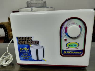 SPECTRA 2.2 KG MIXER MACHINE QK1500 DOUBLE BLADE MAKE DOUGH IN 3-5 MIN