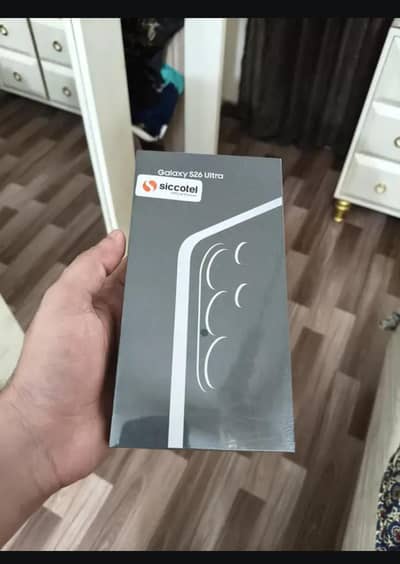 Samsung S26 ultra 12gb 256gb full warranty just box open