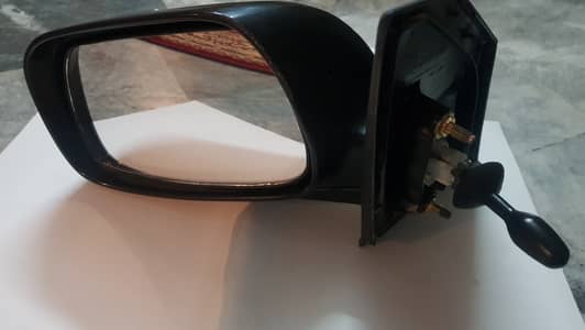 Toyota Corolla 2004 Manual Side Mirrors (Left & Right) – Genuine