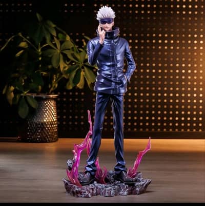 gojo anime figure abs material