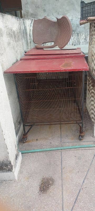 Birds and pet strong cages of different sizes