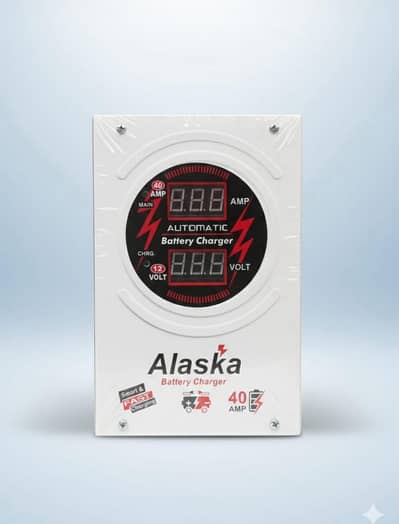 Alaska Battery Charger 40A Fast Charging Automatic Original Brand