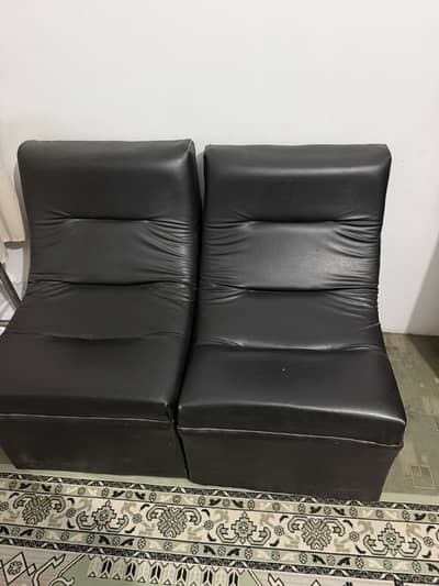 1 sofa set black (2)