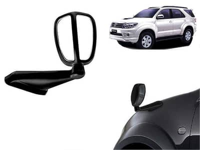 Car's Front Bonnet Wide Angle Mirror