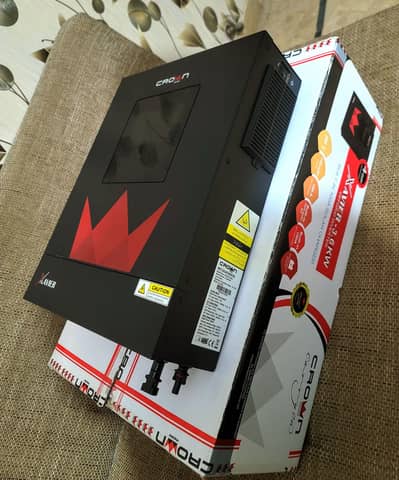 crown 3.6kw Hybrid soler inverter ups 24volt no fault