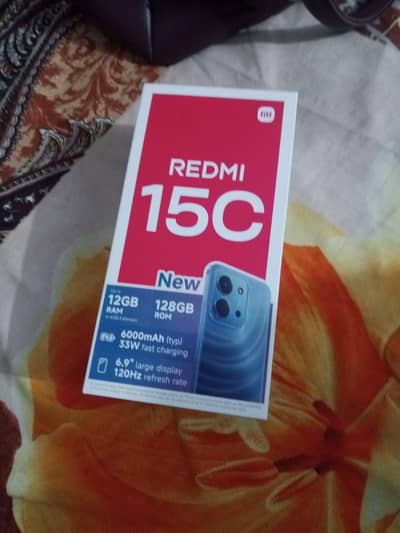 REDMI 15C 6+6 Ram  128 Rom  Brand new