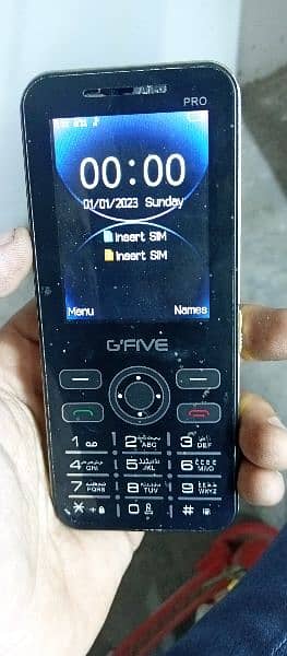 Gfive 3000mah battery mic speaker charg all OK no fault