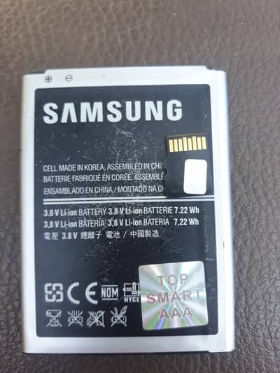 2 btery original 1 momery card