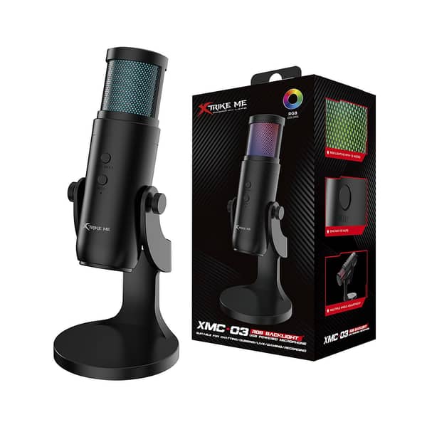 Xtrike-Me XMC03 USB Condenser Microphone for Studio, Gaming and Streaming