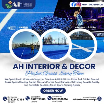 Padel turf - Artificial grass - Astro turf - Flooring - Sport Flooring