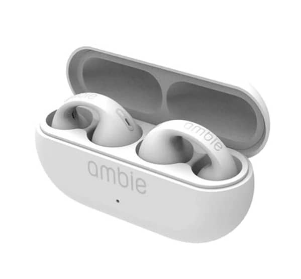 Ambie Wireless Ear Clip Bluetooth 5.3 Headphones Ear cuffs Sport Outdoor Headset Earring Type Wireless Bluetooth IPX5 Waterproof Sports Earbuds For Ambie Sound.