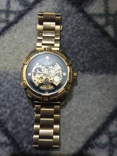 Sewor Automatic Mechanical Skeleton Watch