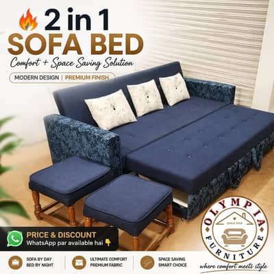 Sofa Cum Bed | Modern Space Saving Sofa Bed |