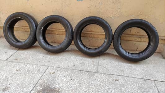4 tyres for sale in good condition.