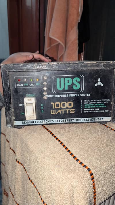 UPS 1000 watts 12 volts