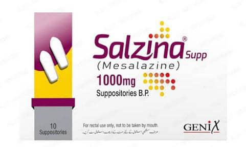 salzina 1000mg suppository daba pack