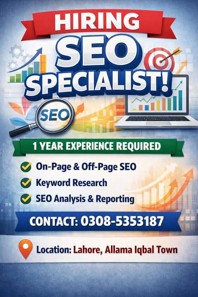 Looking for a SEO Specialist