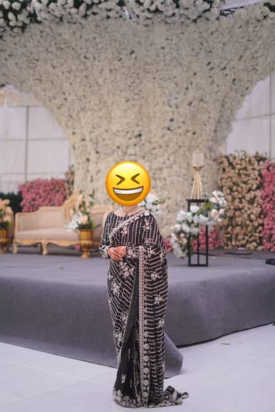 Black elegance tissue silk saree for sale