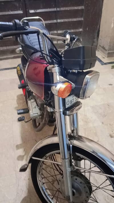 Honda cg 125  self start