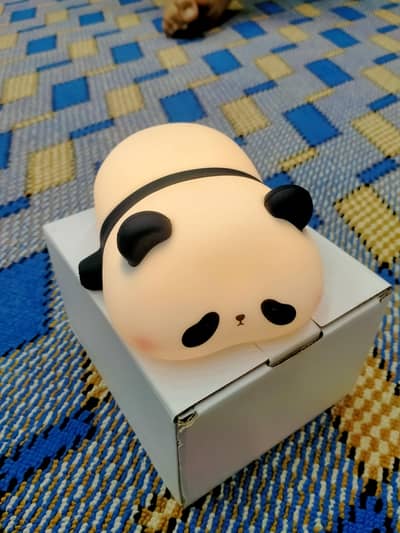 lighting changing panda lamp