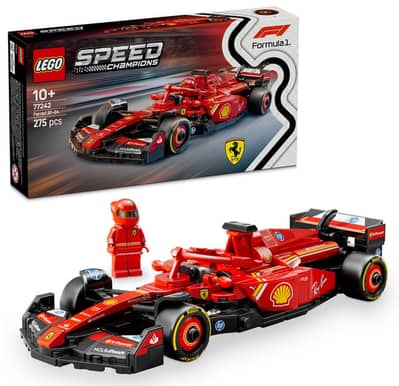 Lego Speed Champions Ferrari Sf-24 F1 Race Car Toy 77242