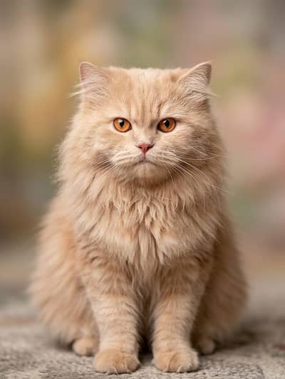 Gorgeous Cream/Peach Persian Cat for Sale – Meet Shapatar!