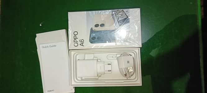 oppo A6 8gb 256gb Just Box opn Full wrantty Me he abi price58000 Only