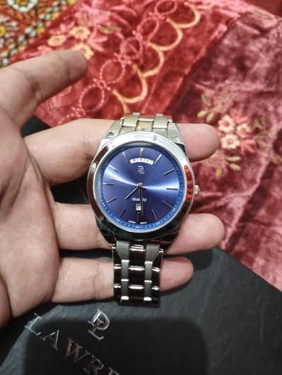 de Lawrence watch Japan quartz movement all ok with box