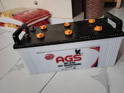 AGS used battery 210 23 plates