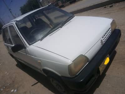 Suzuki Mehran VX 1994 model white colour good condition petrol only