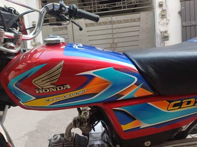 Honda CD 70 lush condition urgent sale