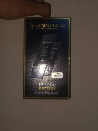 iphone 6s battery and complete box